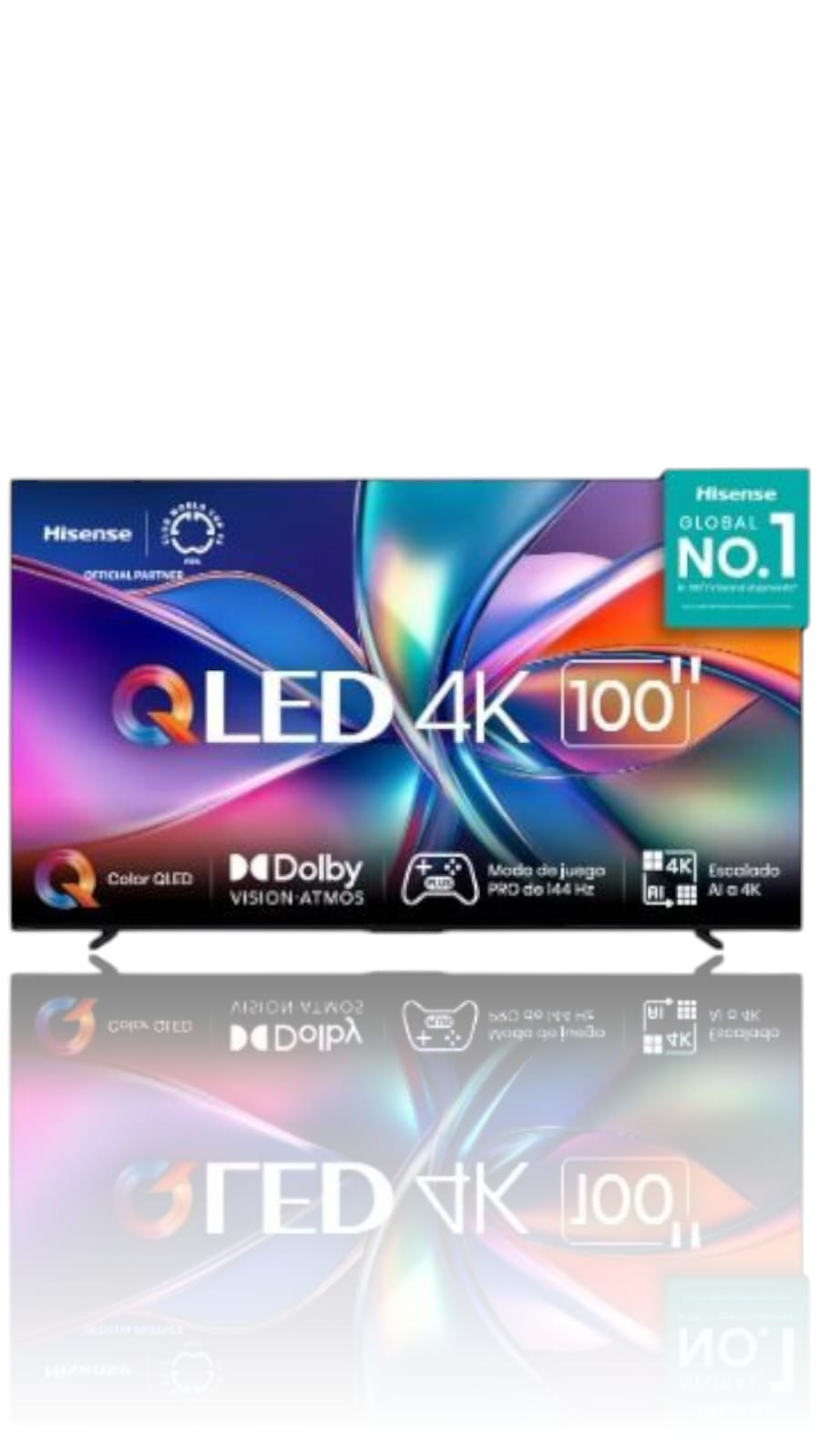 LOTE DE PANTALLA 100QD6QFM: EXPERIENCIA CINEMATOGRÁFICA EN 100 PULGADAS